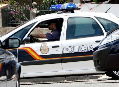 Coche patrulla de la Policia Nacional