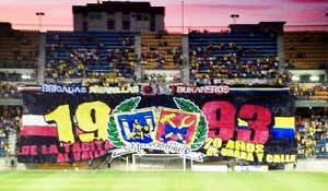 Multados 17 hinchas con 6.000 euros cada uno por un tifo en Carranza