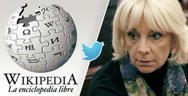 La Wikipedia considera 'el momento Twitter' de Teófila Martínez un punto crucial en su vida
