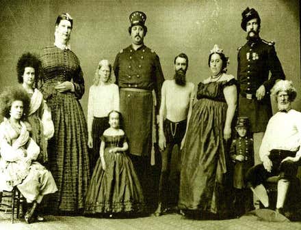 Las increíbles curiosidades del circo Barnum