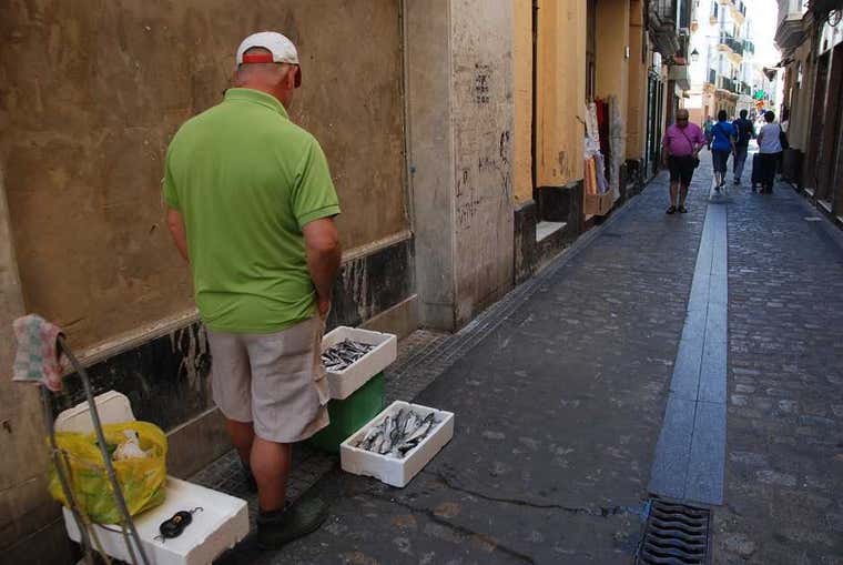 Vendedores de pescado. Buscadores de vida