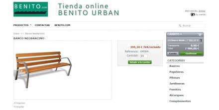 Los bancos de la Avenida se pueden comprar por menos de la mitad de lo que le costó al Ayuntamiento