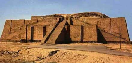 El zigurat de Uruk, la 'pirámide' mesopotámica