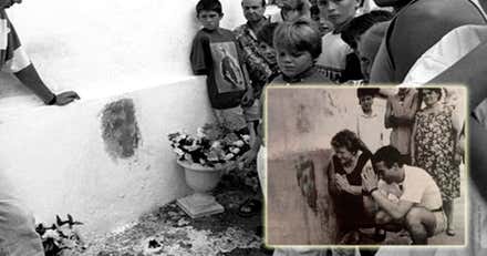 La teleplastía, la "cara del Bélmez", del Cerro del Moro, en Cádiz