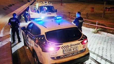 Detenido un hombre en Cádiz por un presunto delito de atentado a agentes de la Policía Local