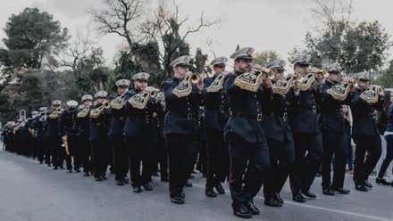 El 'pelotazo' de la Banda del Rosario de Cádiz: "Es un regalo que nos hace la música; promocionar Andalucía a nivel mundial es un orgullo"