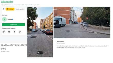 Venden un boli y regalan un aparcamiento en Loreto para la visita del Real Madrid a Cádiz de este domingo