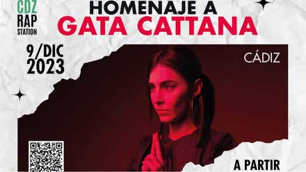 La escena hip hop de Cádiz celebrará un homenaje a la artista Gata Cattana el próximo 9 de diciembre