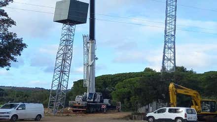 La Muela en 'pie de guerra' por la instalación de una antena