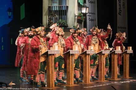 Comparsa 'Vuelve ya el 3x4' en el COAC 2024