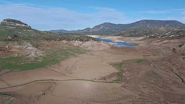 Preocupante pérdida durante el verano del agua embalsada en los pantanos de Cádiz