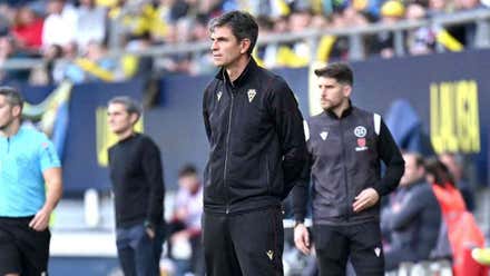 Mauricio Pellegrino, en la banda del Nuevo Mirandilla.