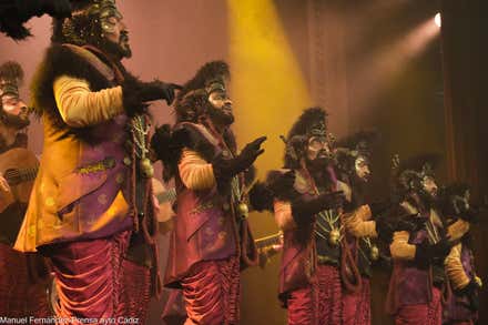 Festival de Carnaval en Cádiz a beneficio de las víctimas de la DANA en Valencia