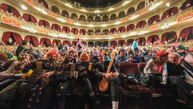 Ambiente en la gran final del Falla.
