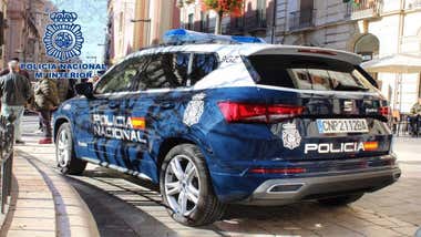 Patrulla de la Policía Nacional.