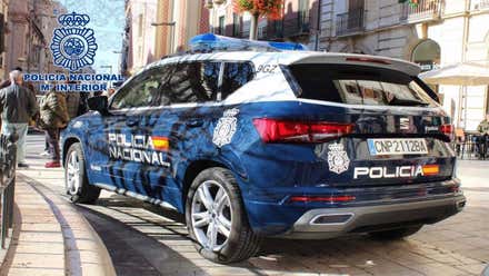 Patrulla de la Policía Nacional.