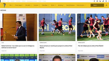 Con un pie en Segunda, el Cádiz CF promociona la defensa de una tesis doctoral de su vicepresidente, Rafael Contreras