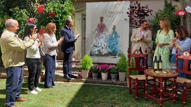 Cartel de la Feria de San Antonio de Chiclana.