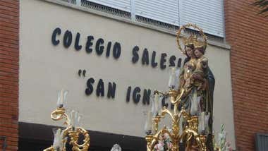 Horario e itinerario de la procesión de María Auxiliadora en Cádiz