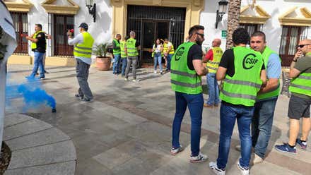 La Policía Local de Chipiona protesta por la situación.