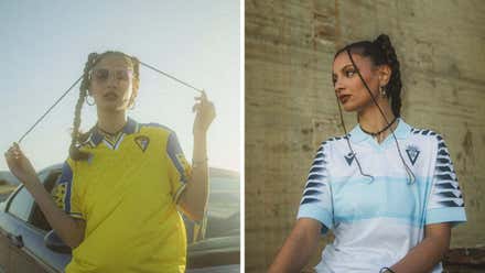 Las equipaciones del Cádiz CF para la temporada 2024/2025.