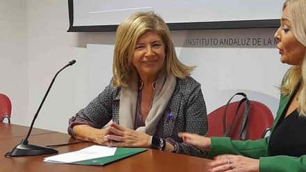 La delegada territorial de Desarrollo Educativo en Cádiz, Isabel Paredes.