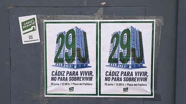 Cádiz se rebela contra la turistificación: concentración este sábado 29 de junio