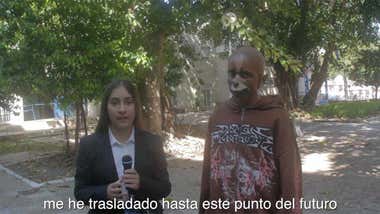 'Cádiz, tacita de caca', la distópica, surrealista y divertida visión de la ciudad del alumnado del IES San Severiano