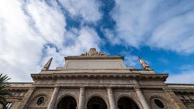 La restauración de la fachada de la Casa de Iberoamérica es una de las finalistas del Premio Andaluz de Conservación