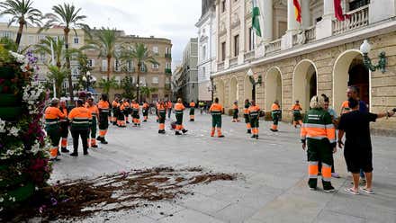 Paros parciales en Parques y Jardines de Cádiz “hartos de que el Ayuntamiento nos ignore”