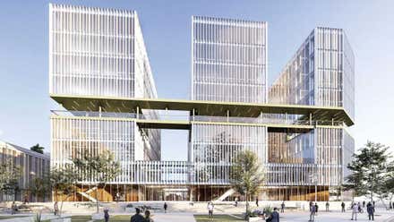 Tres torres de ocho plantas y una plaza pública: Así es el proyecto para la Ciudad de la Justicia de Cádiz