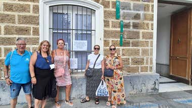 Movilizaciones del personal de limpieza de los centros de salud del Distrito Sanitario Bahía-La Janda por la falta de personal