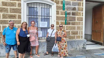 Movilizaciones del personal de limpieza de los centros de salud del Distrito Sanitario Bahía-La Janda por la falta de personal