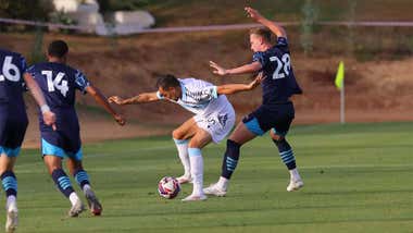 Una bronca al final del Cádiz CF-Blackpool acaba con el segundo 'amistoso' de la pretemporada cadista