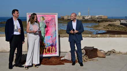 Cádiz presume de historia fenicia con un colorido cartel de Antoine Cas