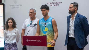 Cádiz acoge este fin de semana el Campeonato Nacional de tenis playa