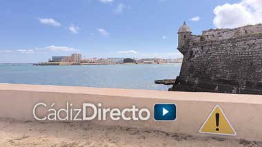 Descubre (o recuerda) las espectaculares vistas de Cádiz que ofrece la visita al Castillo de San Sebastián