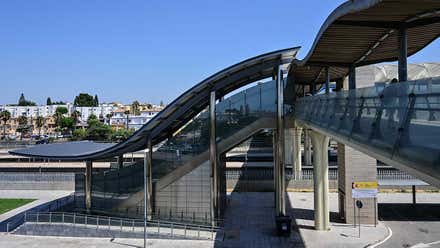 Herido grave al intentar robar cable junto a la estación de Bahía Sur de San Fernando