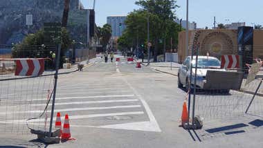 Aguas de Cádiz finaliza la renovación de la red de pluviales en la avenida Marconi