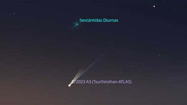 Cádiz ya disfruta del 'cometa del siglo', pero habrá que esperar para lo mejor. Guía para su observación