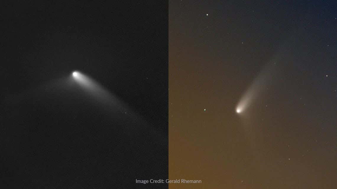 Cádiz ya disfruta del 'cometa del siglo', pero habrá que esperar para lo mejor. Guía para su observación