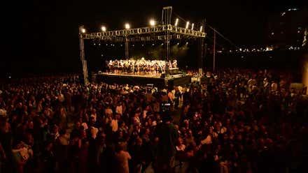 Denuncian que el escenario del espectáculo 'Gadir' en La Caleta no tenía todas las autorizaciones