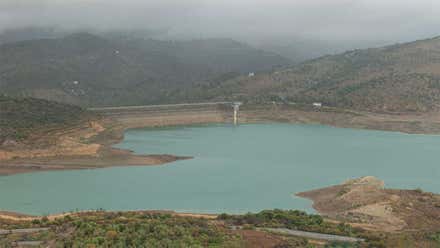 Los pantanos de la provincia de Cádiz presentan un alarmante nivel de agua embalsada