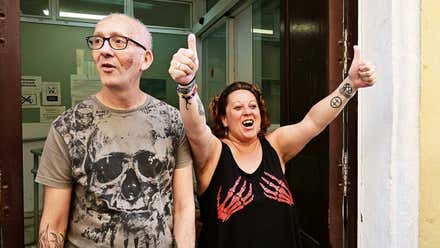 Juanma y Conchi arrancan un compromiso de ayuda económica del Ayuntamiento de Cádiz