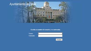 Primera jornada de huelga en el área informática del Ayuntamiento de Cádiz
