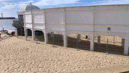 Se acabó septiembre sin que la Junta inicie las obras en el Balneario de La Palma de Cádiz