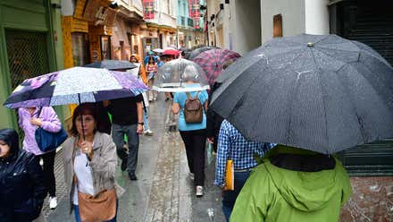 La DANA se deja sentir en la provincia de Cádiz: intensas lluvias y alertas amarillas