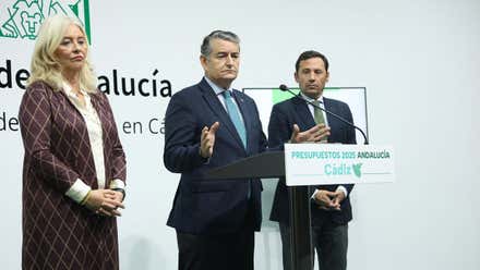 La Junta cifra en 455 millones de euros lo que destinará a la provincia de Cádiz en 2025