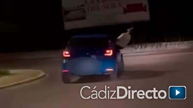 Localizado por conducción temeraria en Chiclana gracias a un video compartido en redes