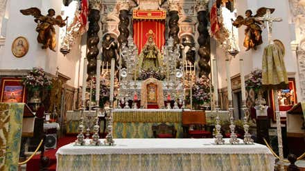 Se mantiene la amenaza de lluvia para la procesión del Rosario en Cádiz